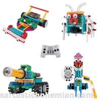 Think Gizmos Build Your Own Robot Toys for Kids – Ingenious Machines Remote Control Robot Building Kit … Tank Bug Racing Car & Knight Tank, Bug, Racing Car & Knight B01ANVU7R6